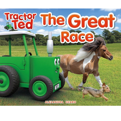 Tractor Ted reading book great race
