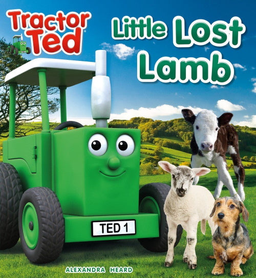 Tractor Ted reading book lost lamb