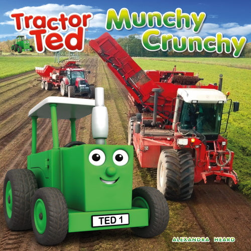 Tractor Ted reading book munchy crunchy