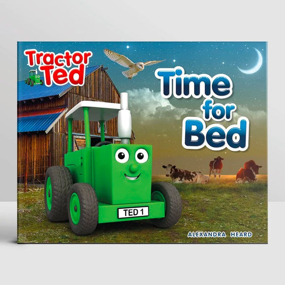 At the end of the day Tractor Ted has one job left to do, to make sure that everyone is settled in time for bed. He goes around the farm checking on all the animals and the machines, and when his final task is done he and Midge go off to their beds too.
