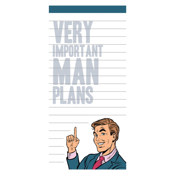Very Important Man Plans - Magnetic Listpad