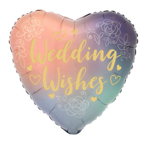 Wedding Wishes - Helium Filled Balloon