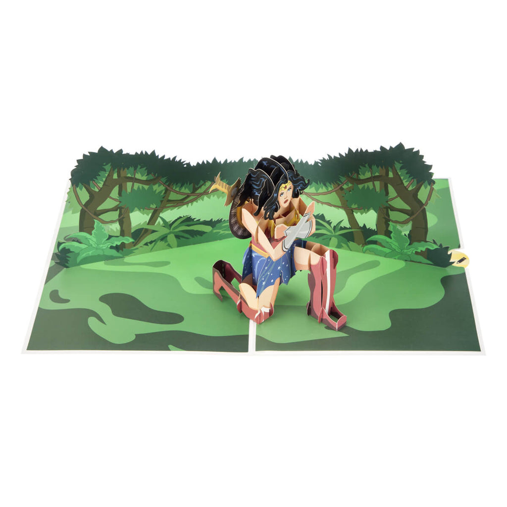 Wonder Woman - DC Comics 3d pop up card