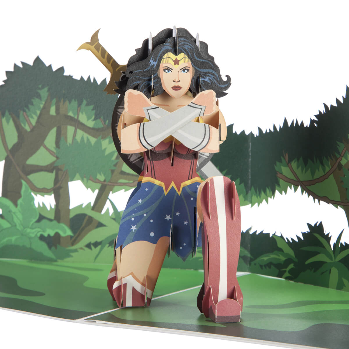 Wonder Woman - DC Comics 3d pop up card