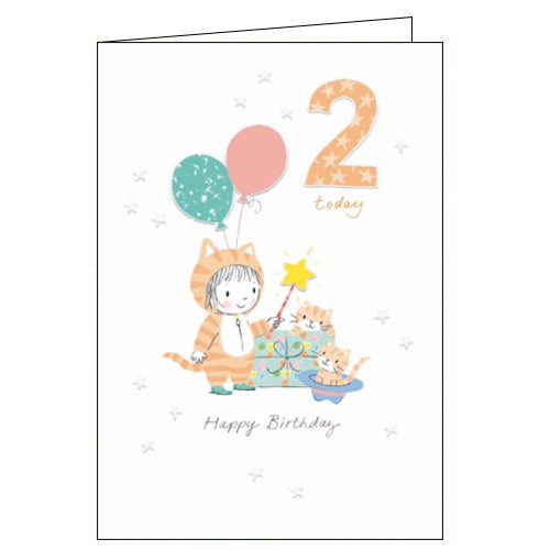 2nd birthday card