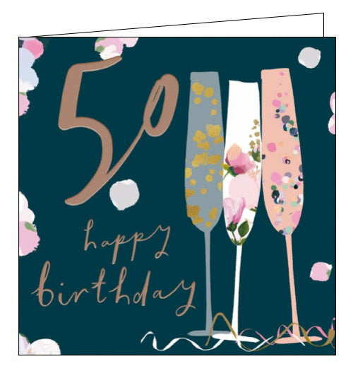 50th - birthday card