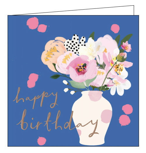 Floral Joy - birthday card