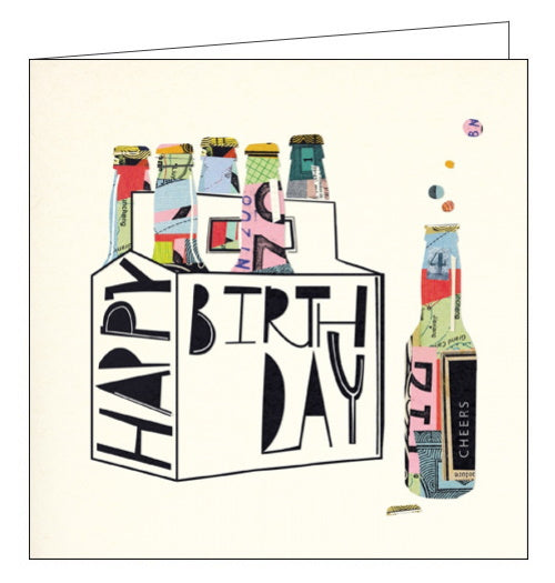 Woodmansterne Mambo beers birthday card