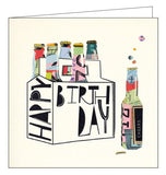 Woodmansterne Mambo beers birthday card