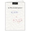 Mr Wether- Blank Card
