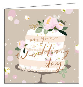 On your wedding day - Greetings Card