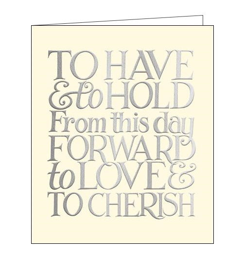 Woodmansterne Emma Bridgewater Wedding Day card