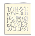 Woodmansterne Emma Bridgewater Wedding Day card