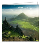 Woodmansterne Framed peak performance mountain climber birthday card Nickery Nook