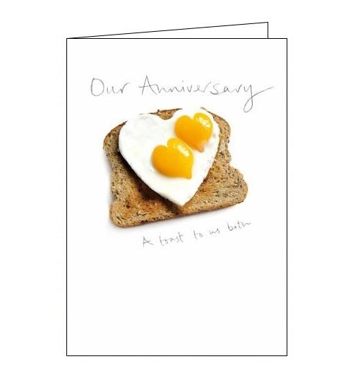 Woodmansterne Kiss Our Anniversary card Nickery Nook
