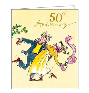 Woodmansterne Quentin Blake 50 golden years 50th anniversary golden anniversary Nickery Nook