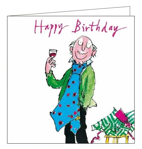 Glad Rags - Quentin Blake birthday card – Nickery Nook