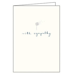 Woodmansterne flowers Beth Lewton for your loss sympathy card Nickery Nook