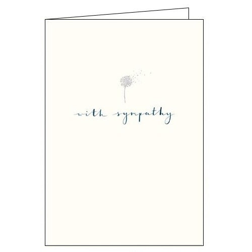 Woodmansterne flowers Beth Lewton for your loss sympathy card Nickery Nook
