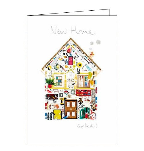 Woodmansterne perfectly arranged diy new home card Nickery Nook