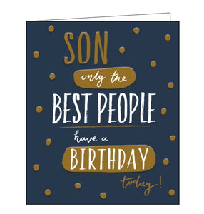 Woodmansterne birthday card for son