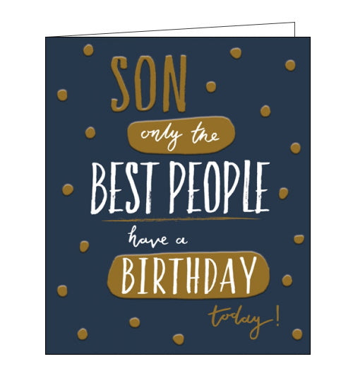 Woodmansterne birthday card for son