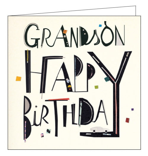 Woodmansterne birthday card grandson