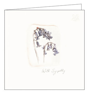 A beautiful, simple sympathy card to show the recipient that you are thinking of them at a difficult time.