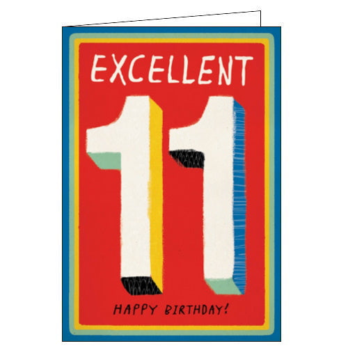 Extreme! - 11th Birthday card