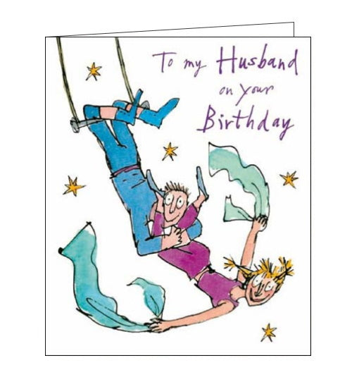 Woodmansterne quentin blake husband birthday card
