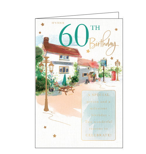 It's Your 60th Birthday - Greetings Card