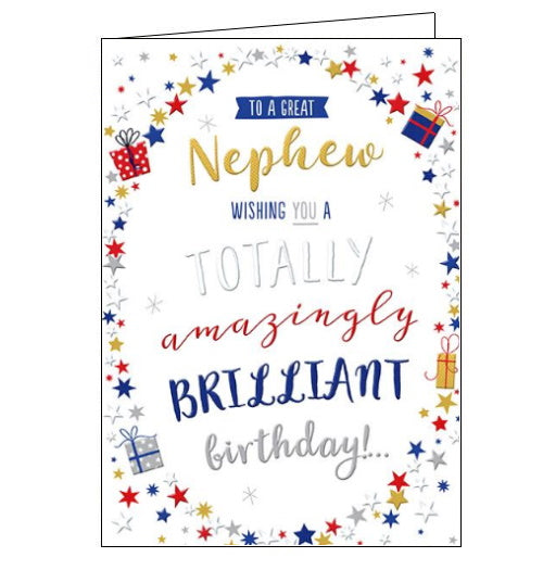 To a Great Nephew - Birthday Card