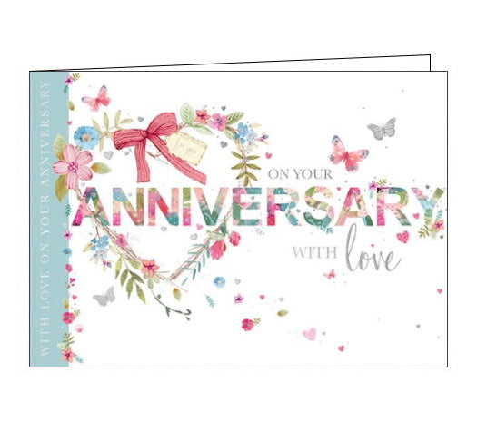 Words 'n' Wishes on your anniversary card Nickery Nook