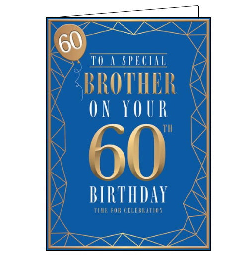 happy 60th birthday brother
