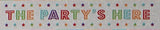 Xpressions the party's here 3m party banner