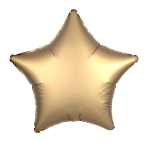 gold star helium balloon