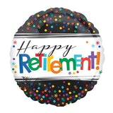 Happy Retirement - Helium Filled Balloon