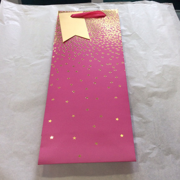 Pink Ombre - Bottle Gift bag