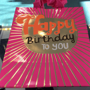 Happy Birthday to you - Large gift bag