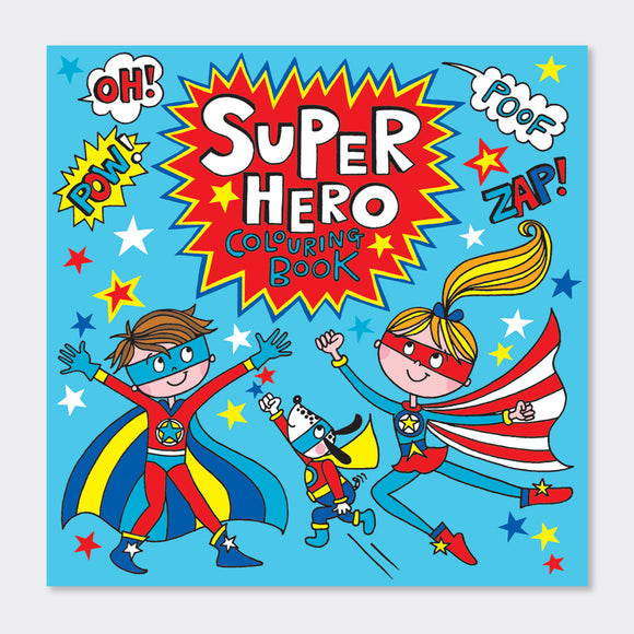 Rachel Ellen Superhero Colouring Book