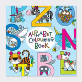 This alphabet themed colouring book from designer Rachel Ellen features 12 pages of  illustrations to colour in - each page includes designs based on the letters of the alphabet. Each page is blank on the reverse leaving room for drawing, doodles and writing.