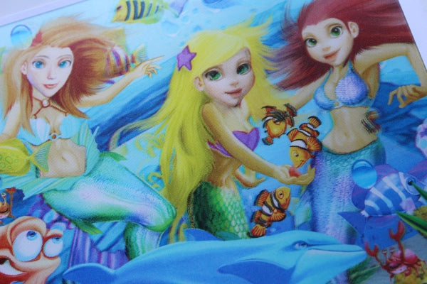 Mermaid Magic - 3d greetings card