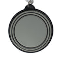 Plain Grey collapsible travel pet bowl