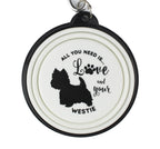 Westie - Collapsible Travel Dog Bowl