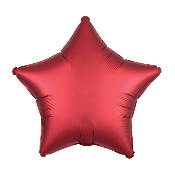 Red Star - Helium-Filled Balloon