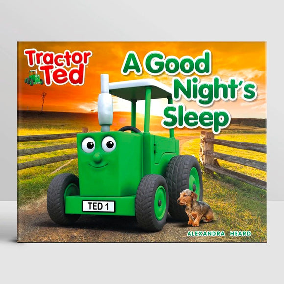 Tractor Ted and Midge the dog have had another fun day on the farm. Now it is time for bed, but Midge says she isn't ready and still wants to play. With the help of all the animals on the farm Tractor Ted shows her why a good night's sleep is so important.