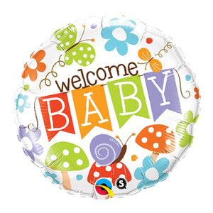 New Baby Helium Filled Balloon - Various Designs
