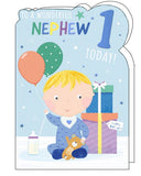 To a wonderful Nephew 1 Today - Birthday card